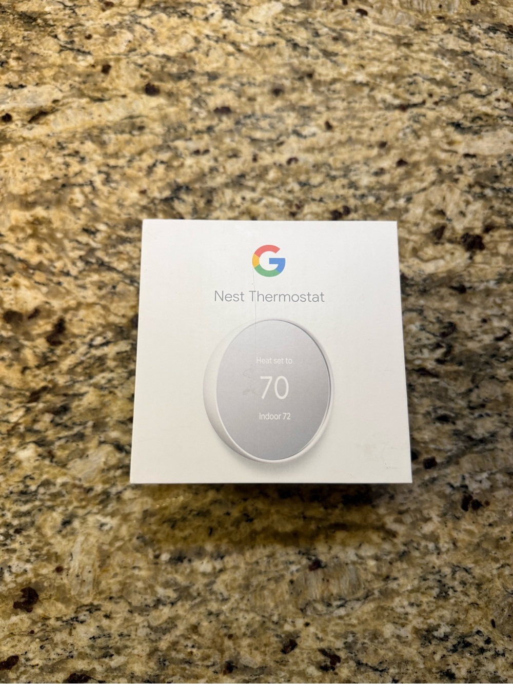 Google Nest Thermostat - White/Silver